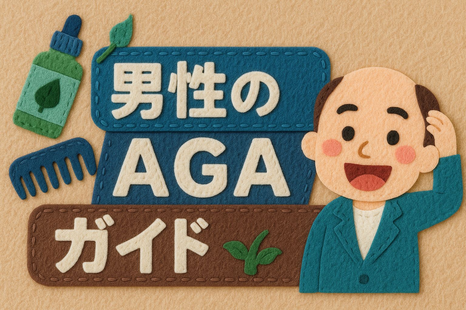 男性のAGA治療ガイド
