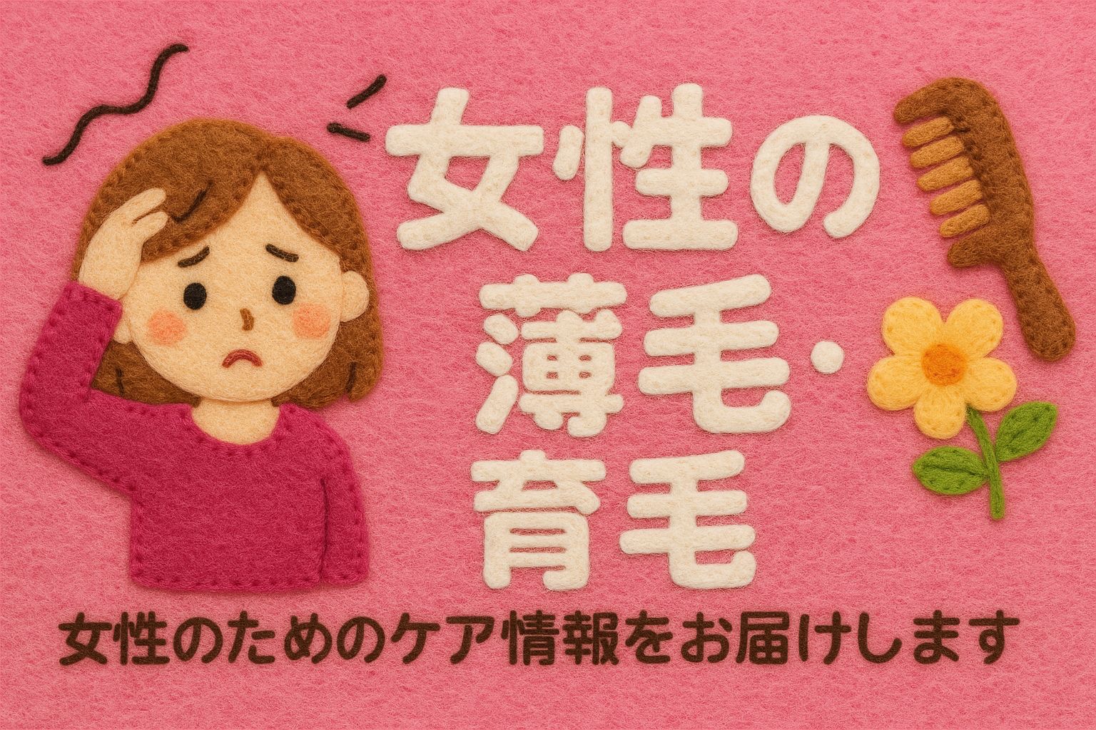 女性の薄毛・育毛