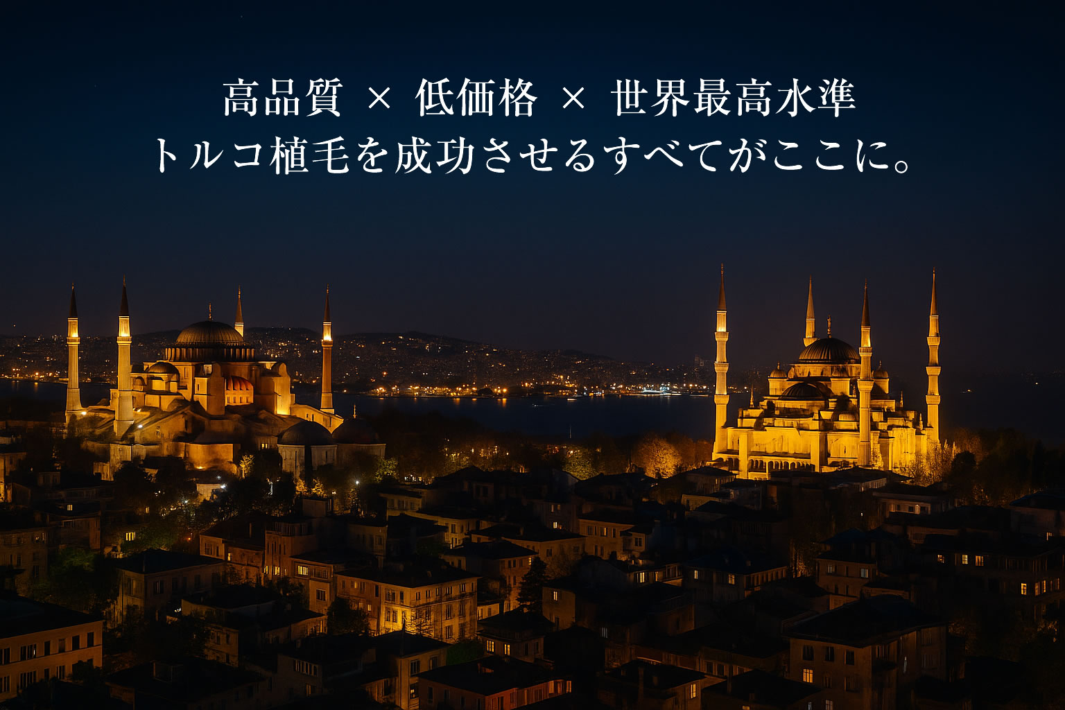 トルコ植毛の完全ガイド【クリニック比較・費用・渡航手順】